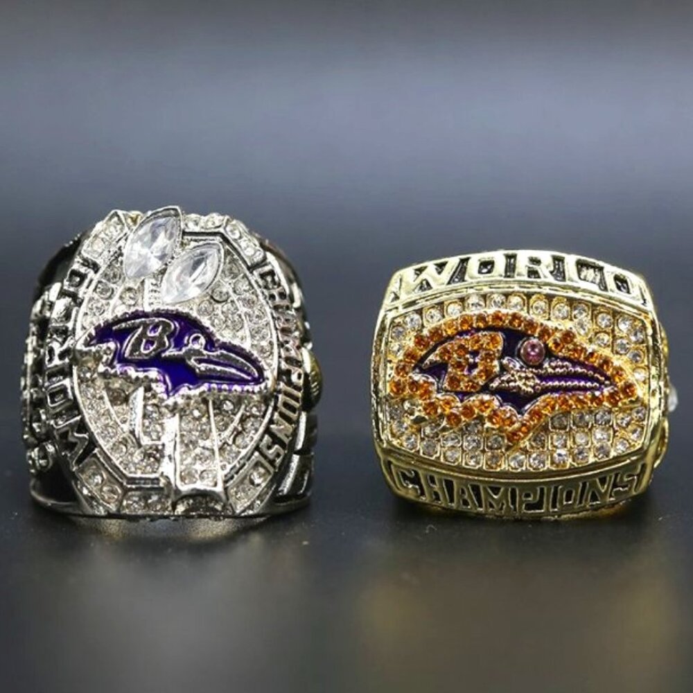 Baltimore Ravens Championship Ring Set... Fast shipped from USA